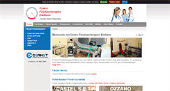 Desktop Screenshot of fisiolaser.it